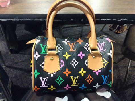 louis vuitton bags colorful